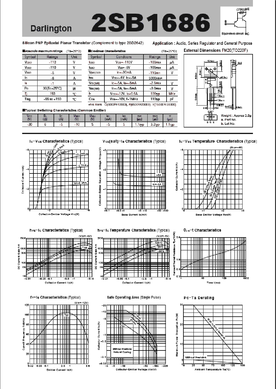 2sb1560 pdf даташит