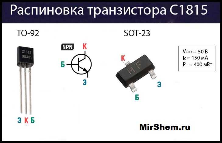 Транзистор кт815: параметры, цоколёвка и аналоги. 7гв1 транзистор характеристики - строительный журнал rich--house.ru