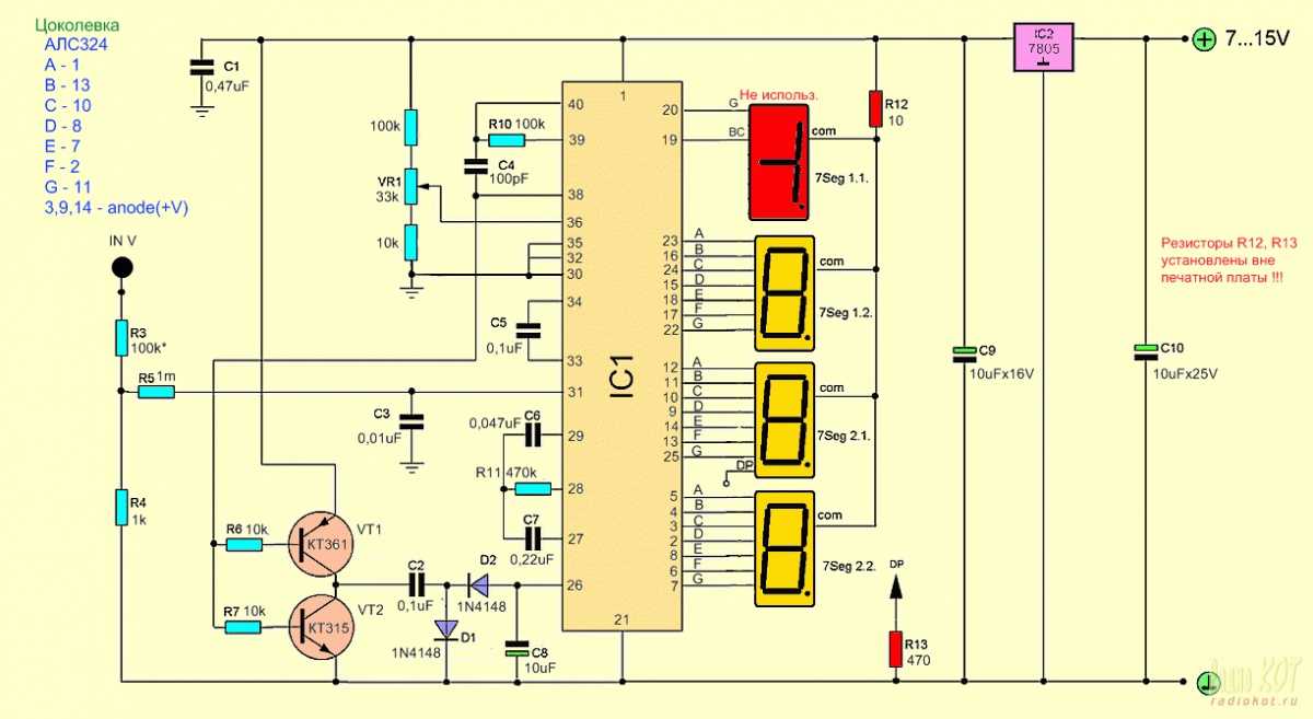 Ацп на микросхеме к572пв2
