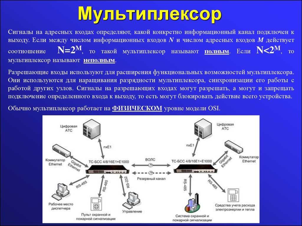 Мультиплексор: схема и работа