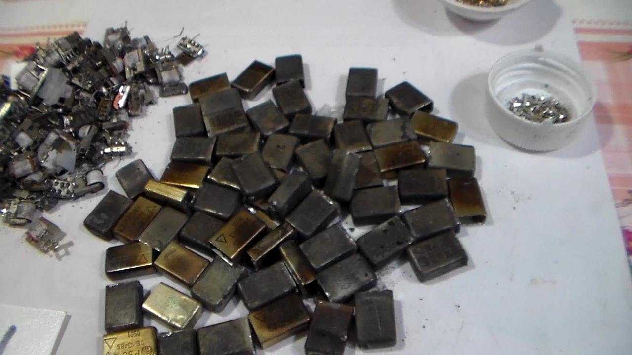 Д815г содержание драгоценных металлов