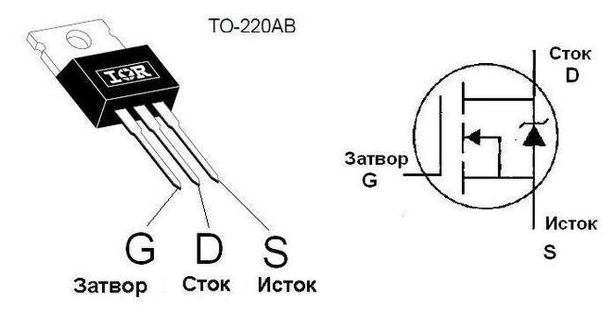 Irl540n транзистор характеристики: транзистор irl540n характеристики, аналоги, подключение, распиновка