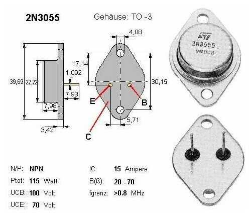 2n3055: все о биполярном транзисторе npn | бесплатное оборудование