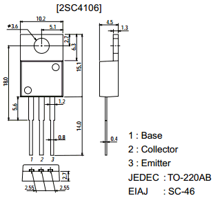 Транзистор c4106: характеристики, datasheet и аналоги