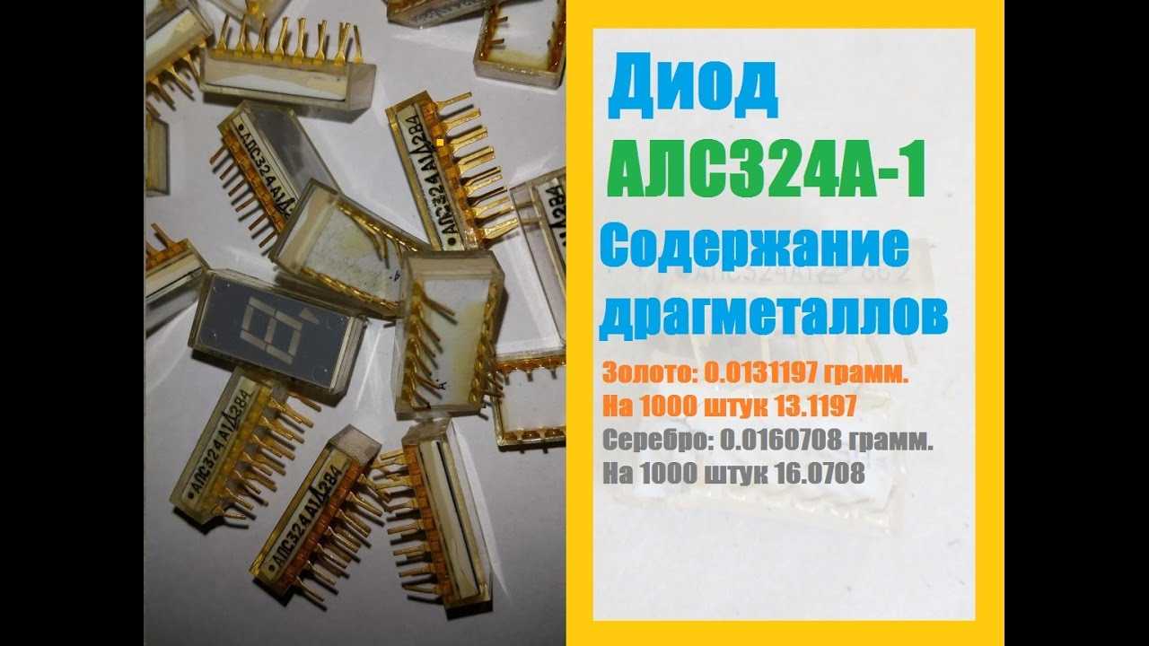 Содержание драгоценных металлов в кабельных изделиях