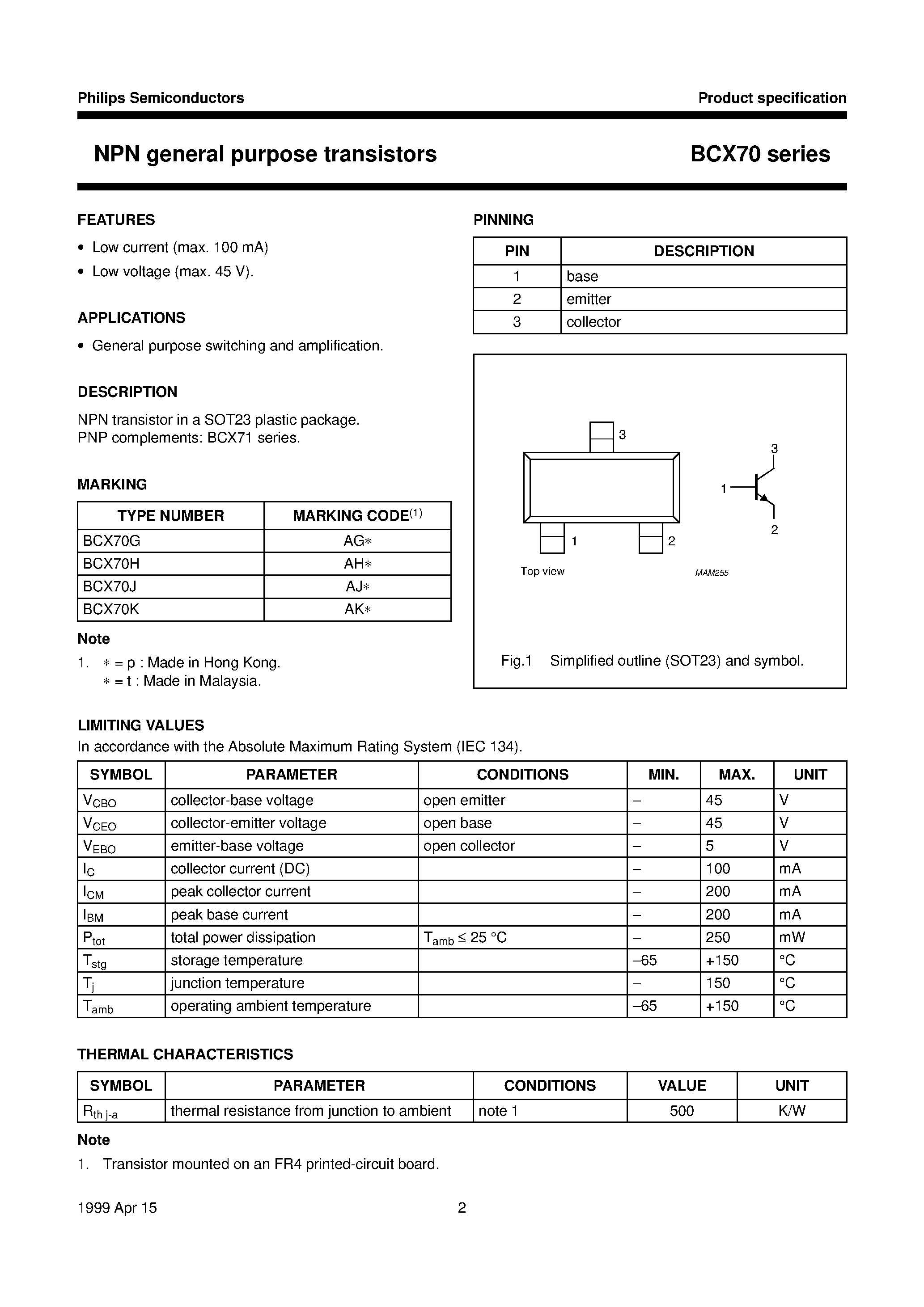 Транзистор bcx56 16 sot89 — описание, параметры, характеристики