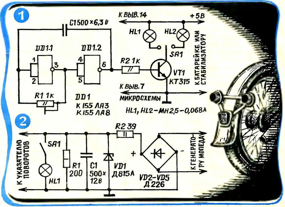 Эксперименты с rs-триггером.
