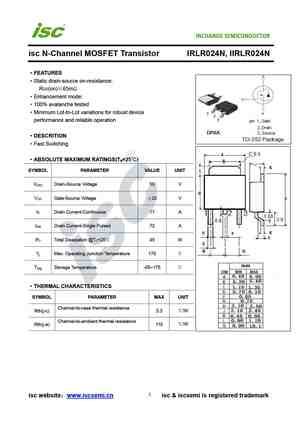 Irlr2905
 
 - параметры транзистора mosfet, его аналоги, datasheet - справочник транзисторов