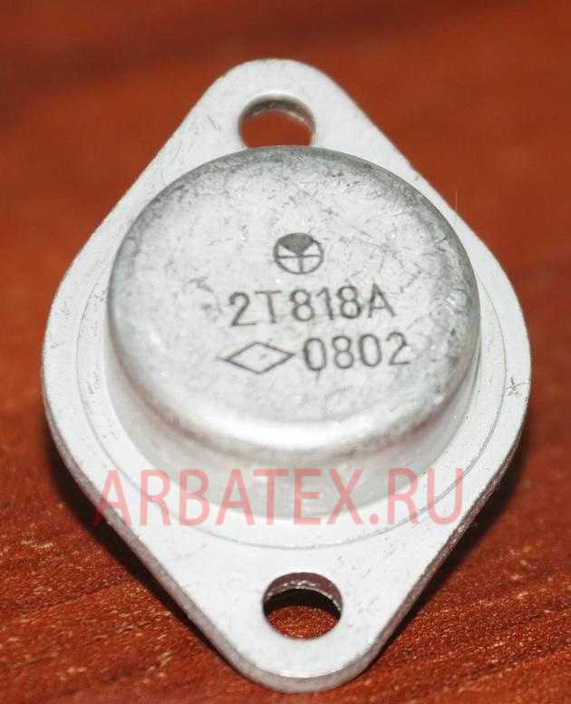 Транзисторы кт819(1т819), кт805 - маркировка  и цоколевка.