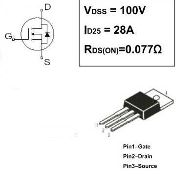 Транзистор irf3205: характеристики, аналоги, распиновки и datasheet