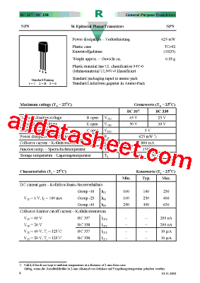 Bc337 transistor : pin configuration & its applications