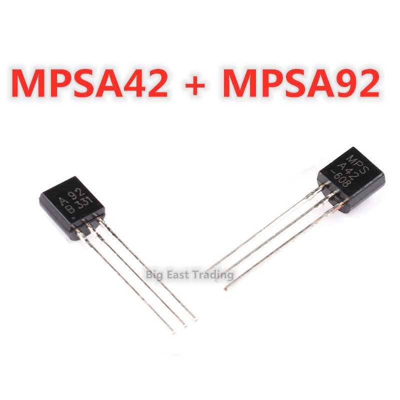 Mpsa42 transistor: equivalent, pinout, specification, datasheet - transistors