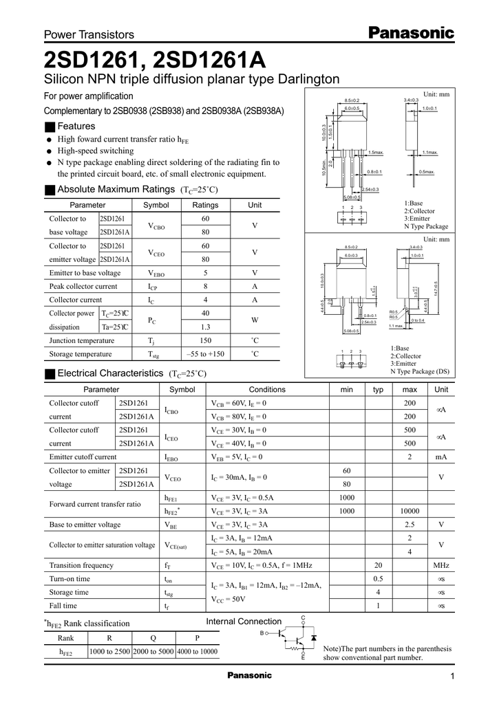 C4106 транзистор характеристики, datasheet, параметры для 2sc4106