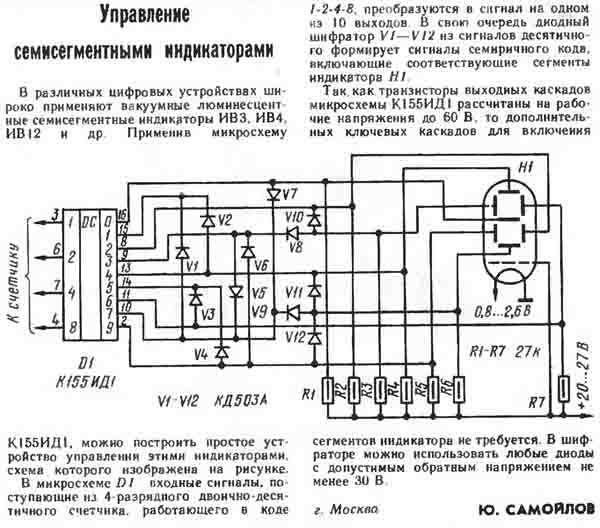 Labkit :: простые часы с лампами элиза ив-11